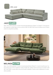 Promos Canapé dans le catalogue "Livraison offerte dès €500 d'achat de meubles" de Crack Canapé en promo dans le catalogue Crack à la page 5