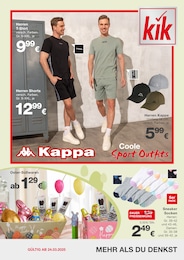 KiK Prospekt "COOLE SPORT OUTFITS", 29 Seiten, 24.03.2025 - 04.04.2025