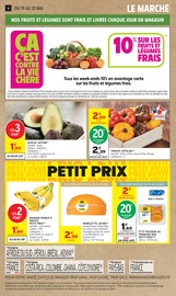 Promos Lait dans le catalogue "25% DE REMISE IMMÉDIATE OU D'AVANTAGE CARTE" de Intermarché Contact Lait en promo dans le catalogue Intermarché Contact à la page 4