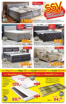 Bett im Opti-Megastore Prospekt "Mega SSV" mit 12 Seiten (Bremerhaven)