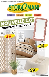 Housse De Couette Angebote im Prospekt "NOUVELLE CO NOUVEAU CHEZ VOUS !" von Stokomani auf Seite 1