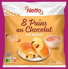 8 pains au chocolat pur beurre surgelés - Netto - Netto 8 pains au chocolat pur beurre surgelés - Netto à 3,92 € dans le catalogue Netto