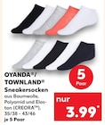 Sneakersocken im Kaufland Prospekt Sneakersocken von OYANDA/TOWNLAND im aktuellen Kaufland Prospekt für 3,99 €