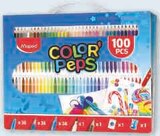 Mallette de 100 pièces de coloriage Color'peps - Maped en promo chez Super U Montpellier à 10,49 €