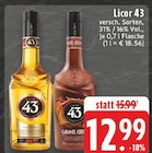 Aktuelle Likör Angebote bei EDEKA in Düsseldorf Aktuelles Licor 43 Angebot bei EDEKA in Düsseldorf ab 12,99 €