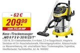 Nass-/Trockensauger WD 6 P S V-30/6/22/T Angebote von Kärcher bei toom Baumarkt Stuttgart für 209,99 €