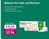 Halstabletten Lutschtabletten bei mea - meine apotheke im Prospekt "" für 9,40 €