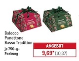 Kuchengebäck im METRO Prospekt Panettone Basso Tradition von Balocco im aktuellen METRO Prospekt für 10,37 €