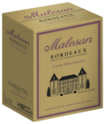 Bordeaux AOP Rouge - MALESAN - U Express à Reims Bordeaux AOP Rouge - MALESAN en promo chez U Express Reims à 2,90 €