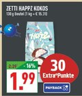 HAPPZ KOKOS im Angebot bei Marktkauf in Leverkusen HAPPZ KOKOS Angebote von ZETTI bei Marktkauf Leverkusen für 1,99 €