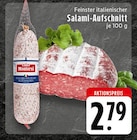 EDEKA Nachrodt-Wiblingwerde - Salami-Aufschnitt Angebot im Prospekt Salami-Aufschnitt bei EDEKA im Nachrodt-Wiblingwerde Prospekt für 2,79 €