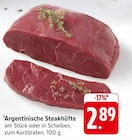 Argentinische Steakhüfte Angebote bei E center Mannheim für 2,89 €