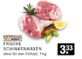 Frische Schinkenhaxen bei E center im Düsseldorf Prospekt für 3,33 €