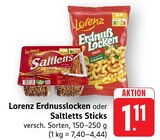 EDEKA - Erdnusslocken Angebot im Prospekt Erdnusslocken bei EDEKA im Prospekt "" für 1,11 €