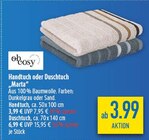 Handtuch oder Duschtuch "Marta" von oh cosy im aktuellen diska Prospekt für 3,99 €