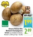 Unsere Heimat Bio Bioland-Champignons braun Angebote von Bioland bei EDEKA Darmstadt für 1,99 €