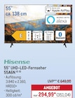 Aktuelles 55” UHD-LED-Fernseher 55A6N Angebot bei METRO in Remscheid ab 351,04 €
