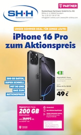 Aktueller Systemhaus Hartmann Elektromarkt Prospekt in Finnentrop und Umgebung, "iPhone 16 Pro zum Aktionspreis" mit 8 Seiten, 01.07.2025 - 31.07.2025