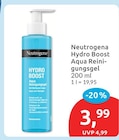 Hydro Boost Aqua Reinigungsgel von Neutrogena für 3,99 € bei budni im Angebot Hydro Boost Aqua Reinigungsgel von Neutrogena im aktuellen budni Prospekt