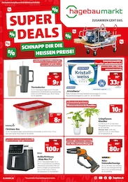 Hagebaumarkt Prospekt: "SUPER DEALS", 10 Seiten, 04.01.2025 - 11.01.2025