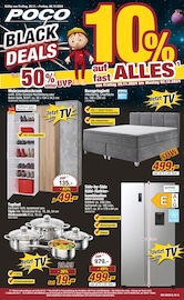 Aktueller POCO Prospekt mit Topfset, "BLACK DEALS", Seite 1