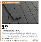 Terrassendiele Wpc Angebote bei OBI Gelsenkirchen für 16,47 €