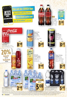 Cola im EDEKA Prospekt "Aktuelle Angebote" mit 40 Seiten (Rastatt)