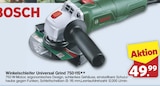 Winkelschleifer Universal Grind 750-115 von Bosch im aktuellen famila Nordwest Prospekt