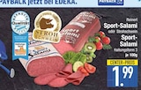 Sport-Salami oder Strohschwein Sport-Salami von Reinert im aktuellen EDEKA Prospekt für 1,99 €