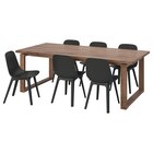 Tisch und 6 Stühle Eichenfurnier/anthrazit Angebote von MÖRBYLÅNGA bei IKEA Kirchheim für 1.178,94 €