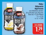 Aktuelle Bananen Angebote bei Marktkauf in Nürnberg Aktuelles Müllermilch High Protein Banane-Geschmack Angebot bei Marktkauf in Nürnberg ab 1,29 €