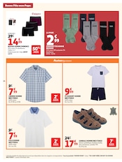 Promos Chaussures dans le catalogue "OFFRES DU MOMENT" de Auchan Hypermarché Chaussures en promo dans le catalogue Auchan Hypermarché à la page 28