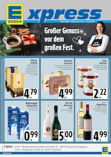 EDEKA Prospekt "Großer Genuss vor dem großen Fest." mit  Seiten (Großaitingen)