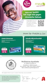 Aktueller mea - meine apotheke Apotheke Prospekt in Pyrbaum und Umgebung, "Unsere Juni-Angebote" mit 4 Seiten, 01.06.2025 - 30.06.2025