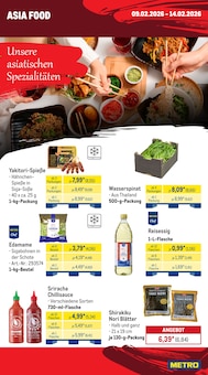 Feinkostlebensmittel im METRO Prospekt "Wochenangebote SCO + Outdoor" mit 76 Seiten (Duisburg)