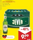 Pilsener oder Fun im Angebot bei Netto Marken-Discount in Loxstedt Pilsener oder Fun Angebote von Jever bei Netto Marken-Discount Loxstedt für 9,99 €
