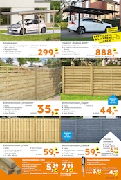 Globus-Baumarkt Zaun Sichtschutz im Prospekt Globus-Baumarkt Zaun Sichtschutz im Prospekt