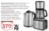 Aktuelle Toaster Angebote bei GLOBUS in Braunschweig Aktuelles Wasserkocher Bueno Angebot bei GLOBUS in Braunschweig ab 37,99 €