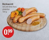 Bockwurst im aktuellen V-Markt Prospekt für 0,99 €