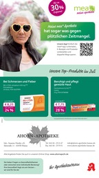 mea - meine apotheke Prospekt für Bruchköbel mit 4 Seiten mea - meine apotheke Prospekt für Bruchköbel: "Unsere Juli-Angebote", 4 Seiten, 01.07.2025 - 31.07.2025