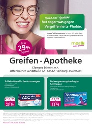 Apotheke Prospekt von mea - meine apotheke Seligenstadt mea - meine apotheke Prospekt: "Unsere Februar-Angebote", 4 Seiten, 01.02.2023 - 28.02.2023