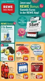 Aktueller REWE Prospekt, "Dein Markt", mit Angeboten der Woche, gültig von 06.01.2025 bis 06.01.2025