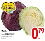 Weißkraut im EDEKA Prospekt Weißkraut im aktuellen EDEKA Prospekt für 0,79 €