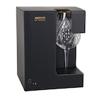 Verre à pied en verre taillé et filet doré (x4) en promo chez Maisons du Monde Pontoise à 24,99 €