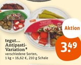 Antipasti-Variation Angebote von tegut... bei tegut Nürnberg für 3,49 €