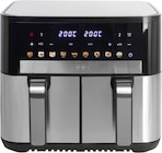 DOUBLE FRITEUSE À AIR - KITCHENCOOK - Netto à Marseille DOUBLE FRITEUSE À AIR - KITCHENCOOK en promo chez Netto Marseille à 89,99 €