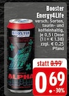 Energy4Life im Angebot bei EDEKA in Rheine Energy4Life Angebote von Booster bei EDEKA Rheine für 0,69 €