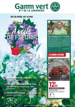Catalogue Gamm Vert à Aix-en-Provence, avec 10 pages Prospectus Gamm Vert à Aix-en-Provence, "À vous de fleurir", 10 pages, 28/04/2021 - 16/05/2021