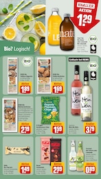 Bio Limonade Angebot im aktuellen REWE Prospekt auf Seite 15