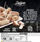 Mini boudins blancs aux cèpes - DELUXE dans le catalogue Lidl